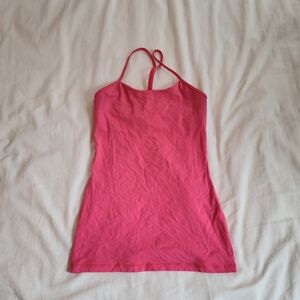 lululemon athletica Pink Halter Tank Top